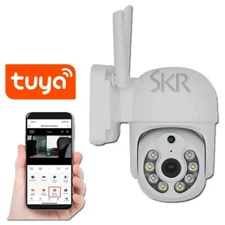 Sikker 1080P wifi wireless ONVIF IP Cam pan tilt PTZ Security Camera Tuya App