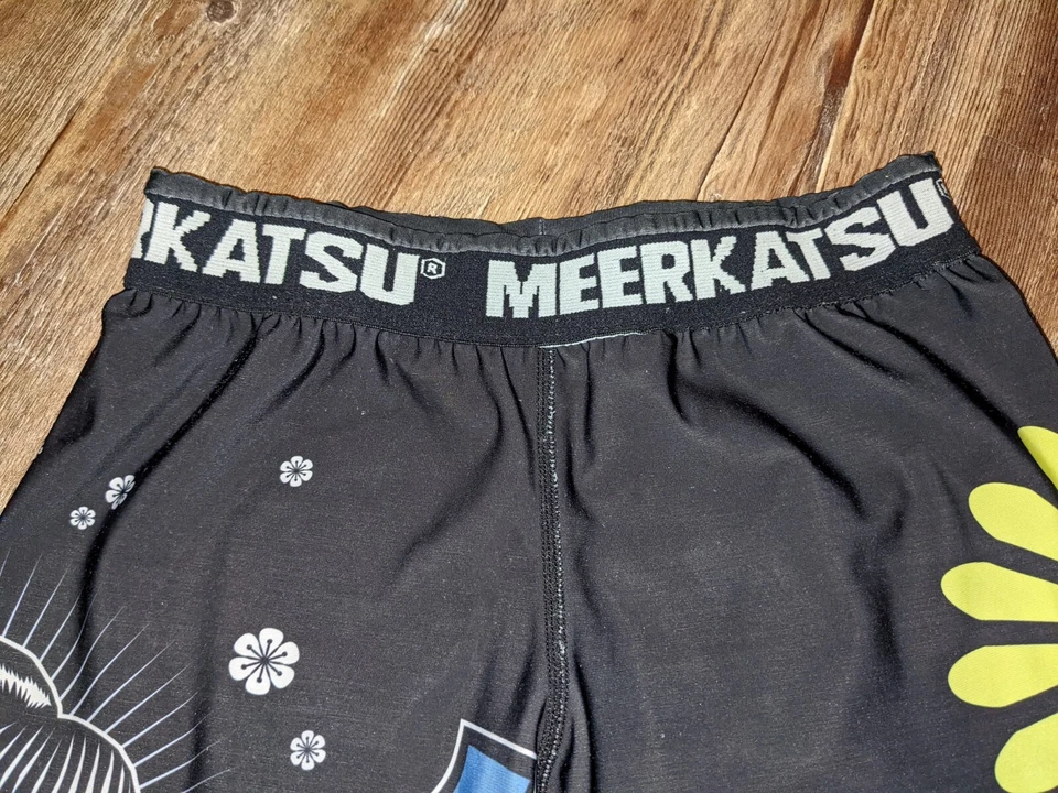 Meerkatsu Grappling Jiu Jitsu Spats Leggings Hombre Talla XS Foto 3 de 4