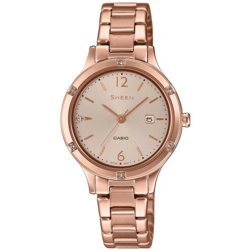 Casio SHEEN SHE-4533PG-4AUER Women With Swarovski Elements for sale online  | eBay