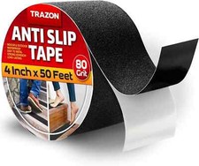 4Inch x 50Ft Grip Tape - Heavy Duty Anti Slip Tape for Stairs Grips Adhesive