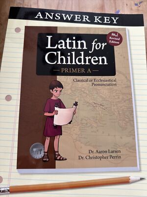 Latin For Children Primer A Answer Key 2017 Edition | eBay