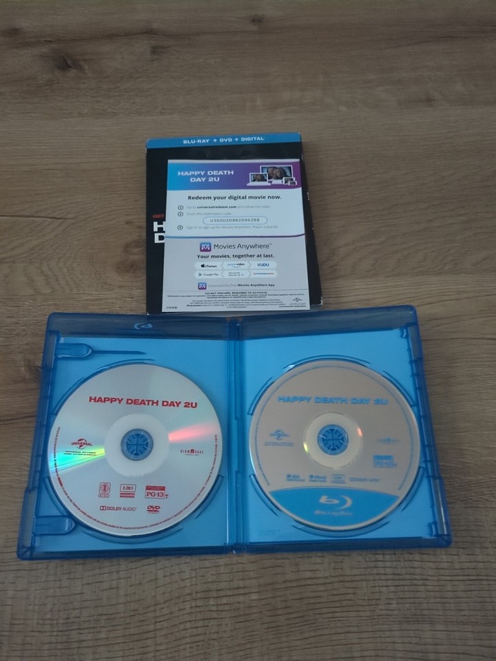Happy Death Day 2u (Bluray, 2019) 191329087671 eBay
