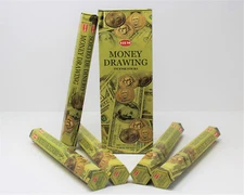 Hem Incense: MONEY DRAWING - You Pick Amount: 20, 60, 100 or 120 Sticks 