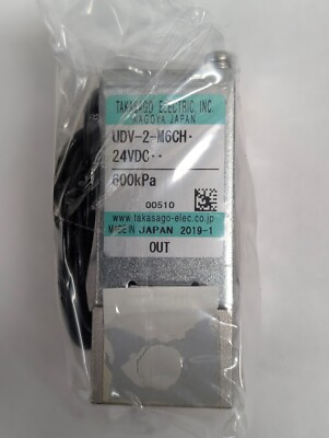 #ad Takasago UDV 2 M6CH 24VDC Liquid Solenoid Clean Valve High Precision Low Volume $16.31