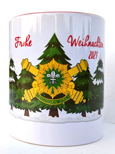 Army 2CR 2D Cavalry Regiment Toujours Pret Germany 2021 Christmas Coffee Mug