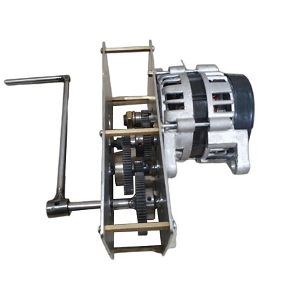 #ad #ad 1500 2000W Portable Hand Crank Generator PMA Permanent Magnet Pure Copper Wire $379.99