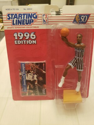 1996 NBA Starting Lineup Anfernee Hardaway Orlando Magic Action