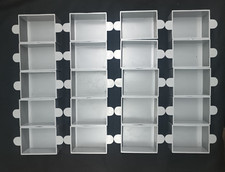 20 x Grey ABS Boxes Aprox 85 x 65 x 45. Component Storage / Drawer organiser?