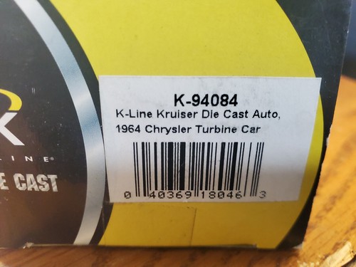 K-Line K-94084 1964 Chrysler Turbinenwagen & K-94744 1955 Oldsmobile Super 88 - Bild 4 von 8