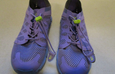 The North Face Lightwave Flow Purple Blue Sneakers Shoes Size 4 Girls Women's