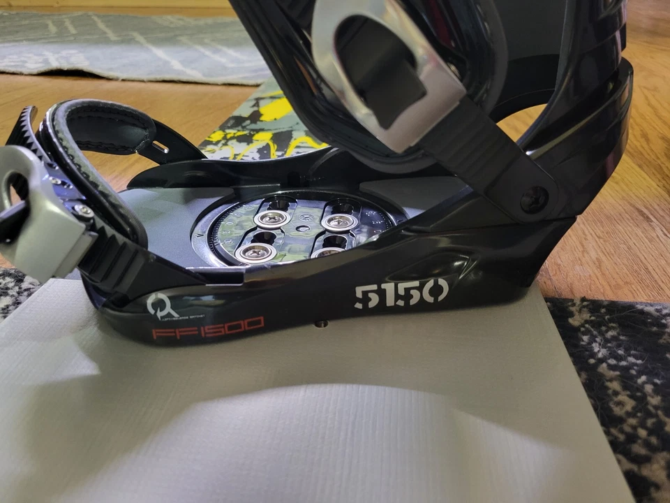 ATLANTIS SNOWBOARD TAMAÑO 154 CM CON FIJACIONES 5150 FF1500, BOLSA ROMA Y HERRAMIENTA Foto 4 de 4