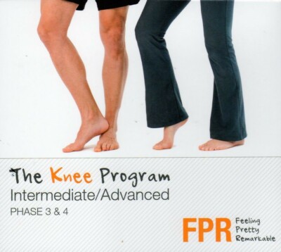 FEELING PRETTY REMARKABLE KNEE REHAB STRETCHING PHASE 3 & 4 DVD NEW SEALED