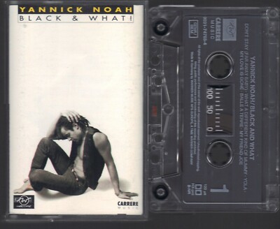 Yannick Noah Black & And What RAR Sammler Cassette (Don´t Stay) MC Kassette, 048