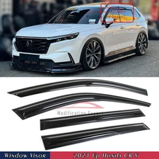 For 2023-2025 Honda CRV CR-V Mugen Style Window Visors Rain Guards Deflectors