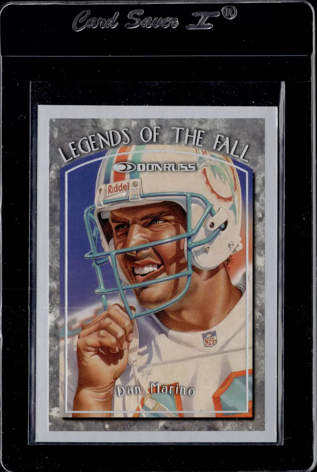 1997 Donruss #4 Dan Marino Legends of the Fall Canvas #/10000
