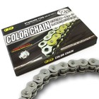 Catena per pit bike passo 428 - 108 maglie cyc - ihsv Verde Chiaro