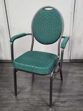 MONZA&reg; mit Armlehnen gr&uuml;n Saalstuhl Stapelstuhl Stapelst&uuml;hle Bankettstuhl