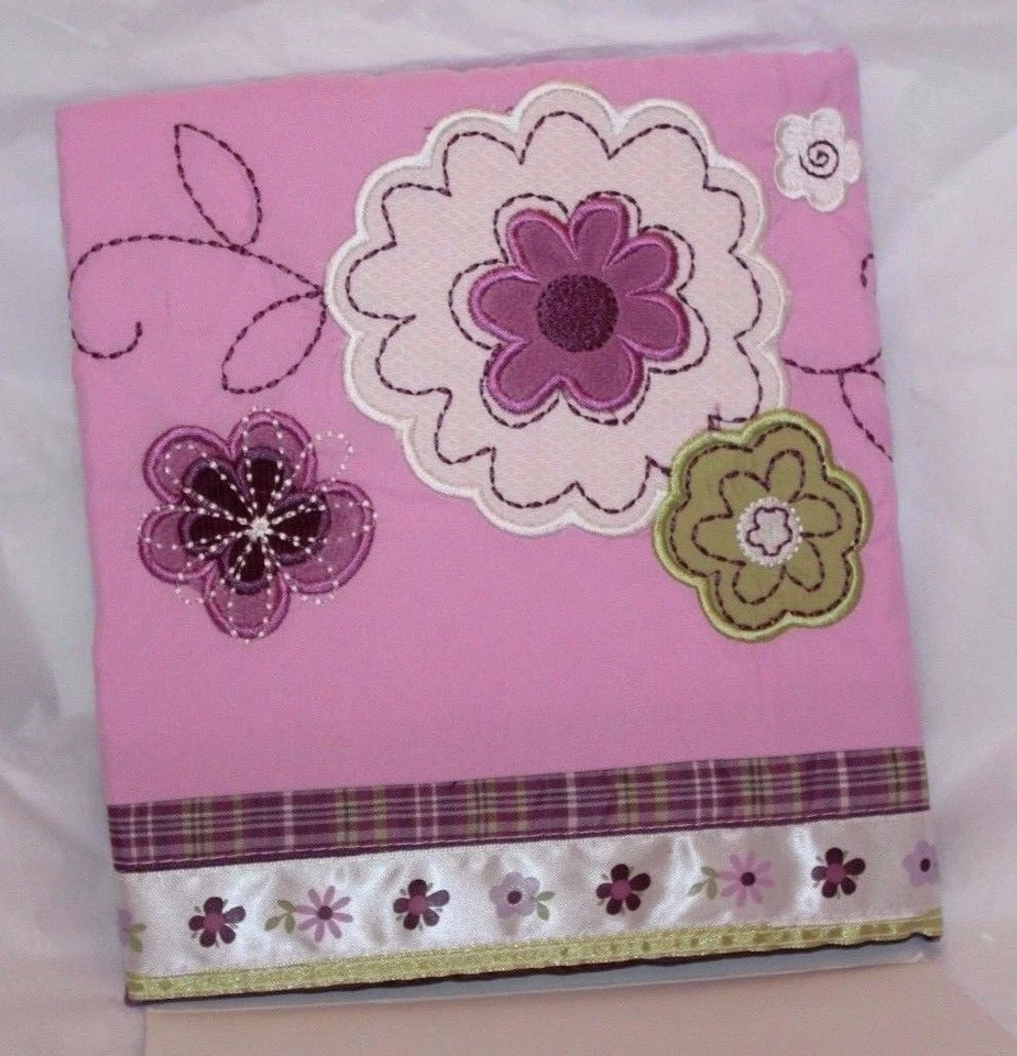 Cenefa de ventana floral NoJo Pretty in Purple para niña - púrpura Foto 4 de 4