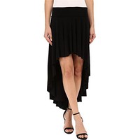 Norma Kamali Womens Hi Low Skirt In, Black, Small Sale Norma Kamali Womens Hi Low Skirt In, Black, Small Sale