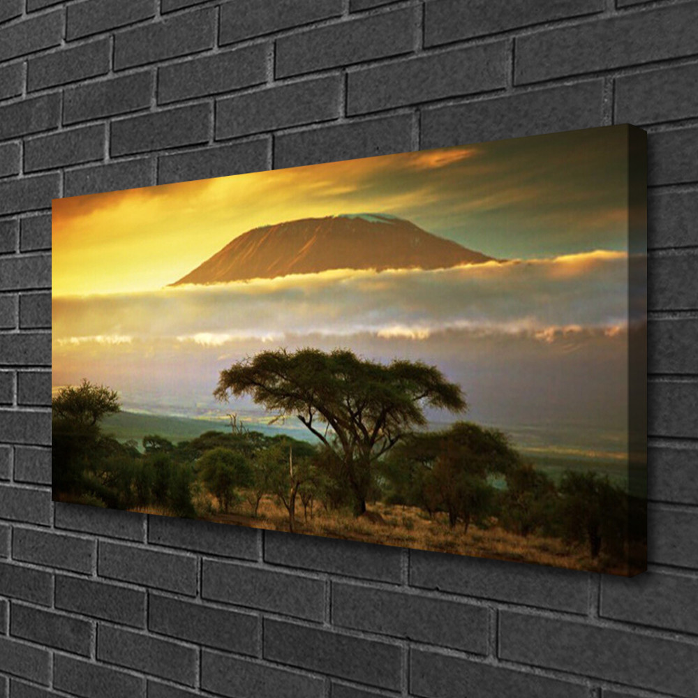 Image tableau impression 100x50 cm pour habiller un grand mur vide avec la nature