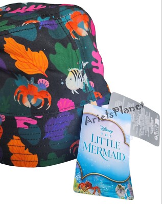 Disney Parks Little Mermaid Reversible Bucket Hat Disney Parks The Little Mermaid Reversible Bucket Hat for  main image 3