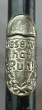 alter Reservistenstock WW2 oder Reichswehr ? Erinnerung an meine Dienstzeit