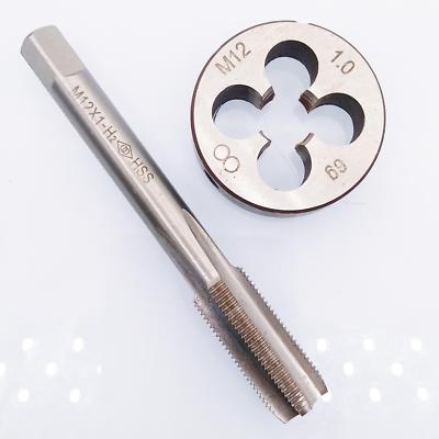 US Stock HSS M12 x 1mm Tap & M12 x 1.0mm Die Metric Thread Right Hand