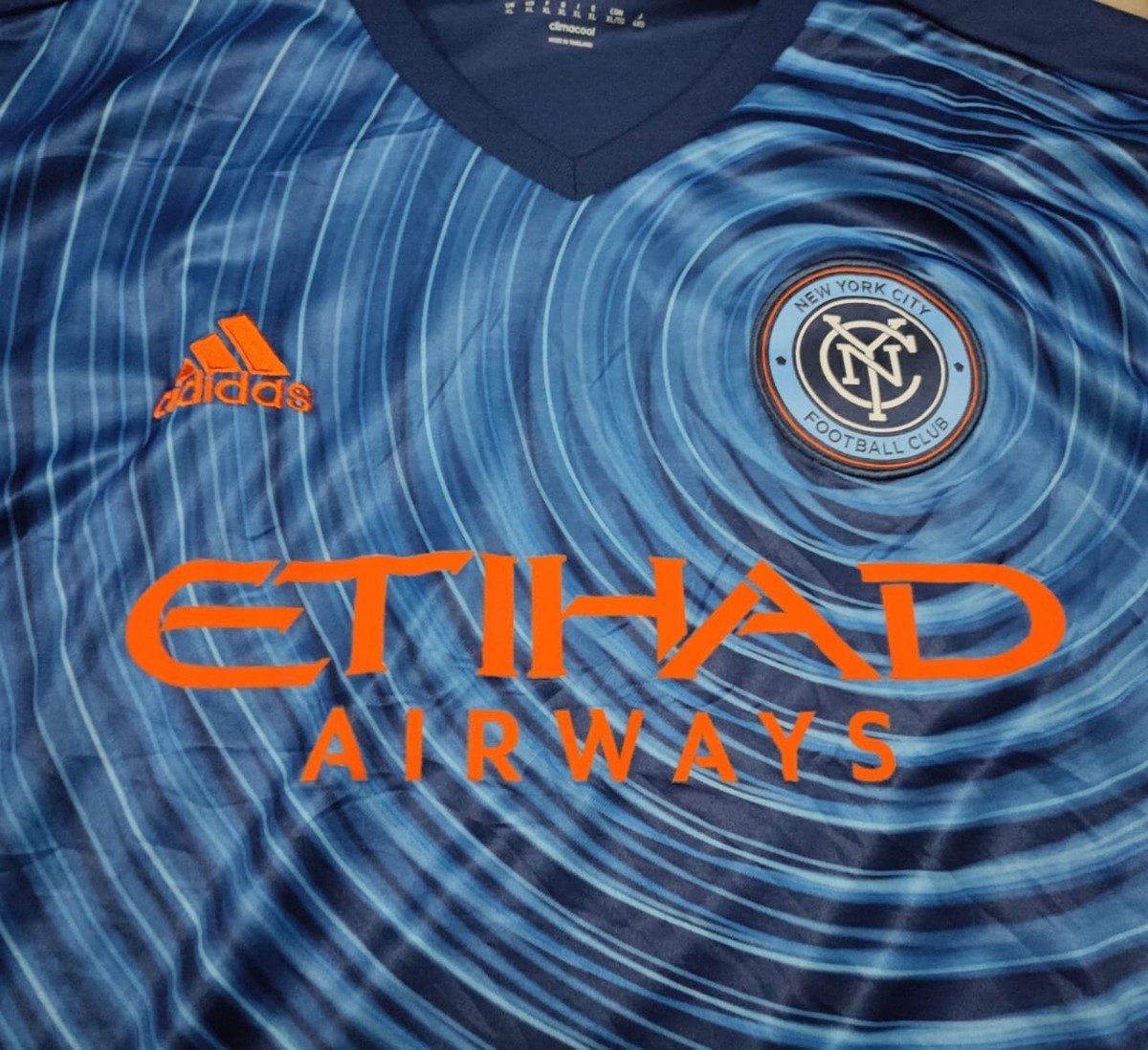ウェア adidas MLS new york city FC Home 14/15 Adidas Men's PIRLO MLS NY City FC Home Authentic Soccer