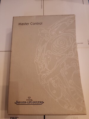 Jaeger LeCoultre Master Control Booklet Manual