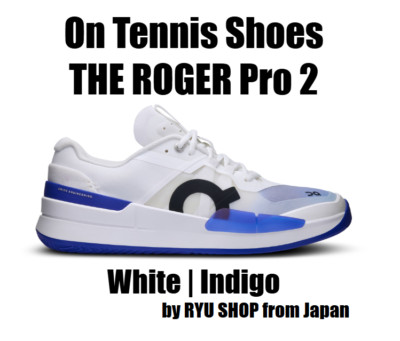 On Men's Tennis Shoes THE ROGER Pro 2 3ME10300629 White / Indigo
