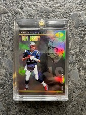 Tom Brady Jim Plunkett 2018 PANINI ILLUSIONS SPECIAL INSERT CARD MINT!