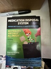 Medication Disposal System - Neutralizes Narcotics - Just Add Water - Medsaway