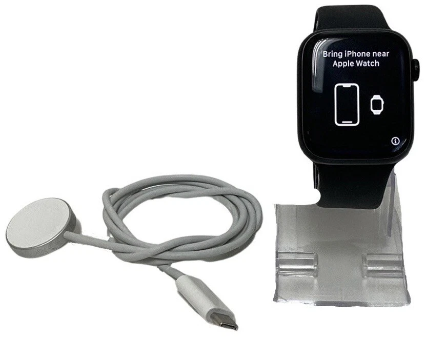 APPLE WATCH SERIES 8 GPS + CELLULAR ALUMINUM BLACK 45MM MODEL