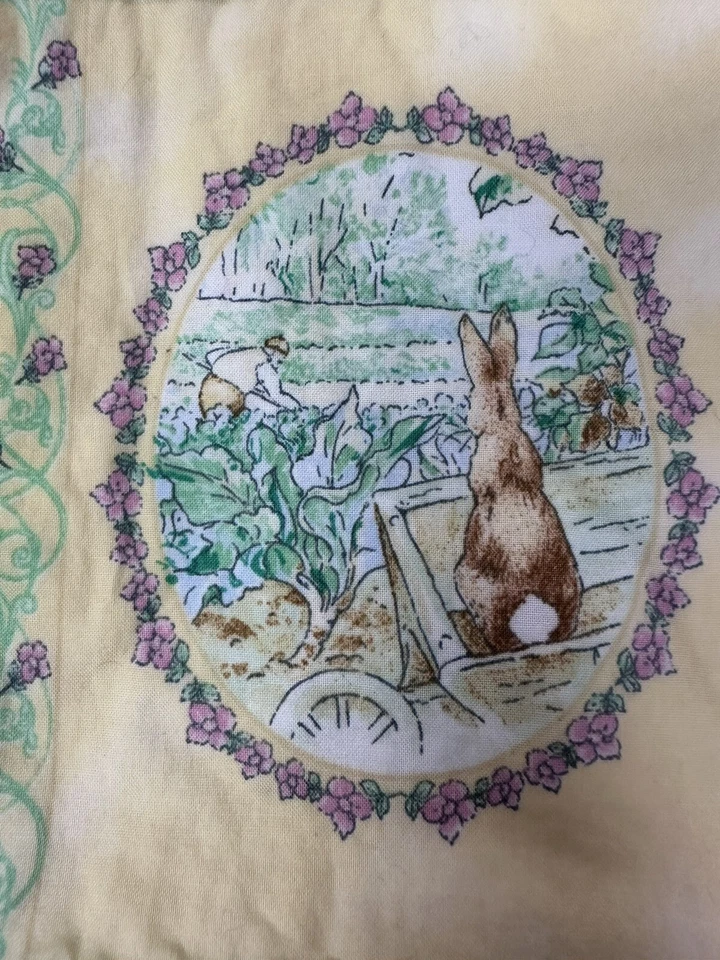 Beatrix Potter CLOTH Baby Book Lovey ABC Volume II Peter Rabbit & His friends - Image 4 of 4