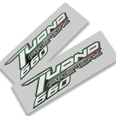 Tuono Graphics Aprilia Tuono 660 Factory Italian colour graphics decals stickers x 2 ...