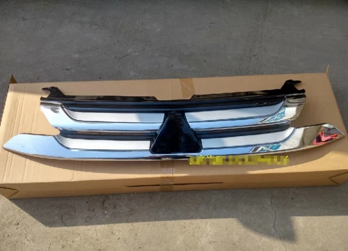 Front Bumper Grille grill Chrome For Mitsubishi Outlander PHEV 2016 2017 2018 - Picture 1 of 4