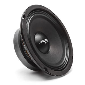 NEW SKAR AUDIO FSX65-4 300-WATT SINGLE 6.5-INCH 4 OHM MID-RANGE LOUDSPEAKER