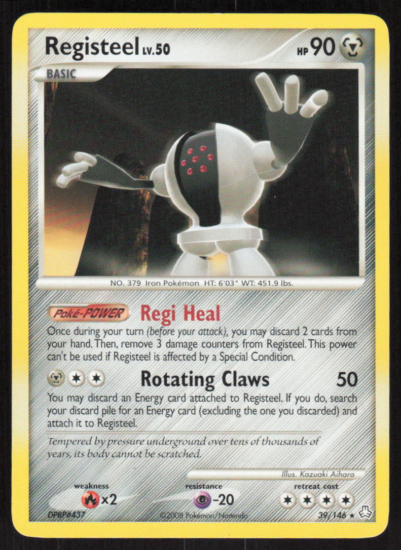 Pokemon TCG Legends Awakened #39/146 Registeel LP