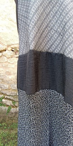 NEW One|Off Handmade Avant-Garde Winter dress French Tweed & Wool | One Size - Picture 5 of 10