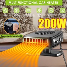 Universal 200W 12V Heater Fan Warmer Defroster Demister Windscreen For Truck Car