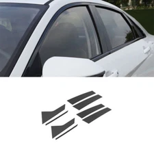 For Hyundai Elantra 21-2022 Gloss Black Steel Window Pillar Post Decoration Trim