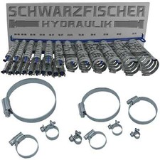 Zestaw zacisków węża 220 szt. Akcesoria warsztatowe Samochód Samochód Ciągnik Ciągnik Akcja