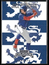 Jace Bohrofen 2025 Panini Crusade #46 Toronto Blue Jays