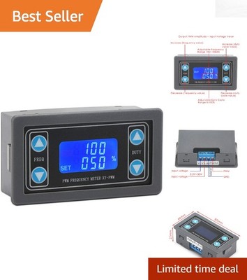 Versatile PWM Signal Generator for 3.3V-30V Applications - LCD Display Included