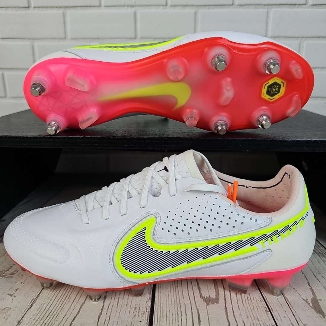 Nike Tiempo Legend 8 Elite SG Pro AC Black White - огромный выбор