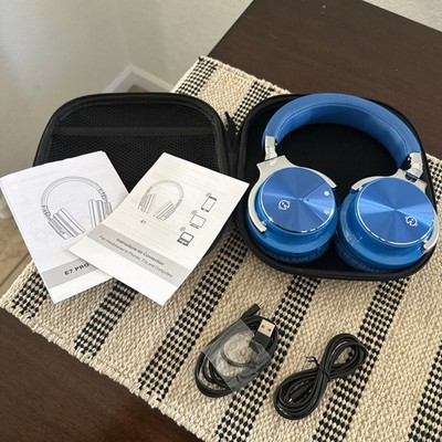   E7 PRO Active Noise Cancelling Headphones  Bluetooth Headphones Wireless, NIB