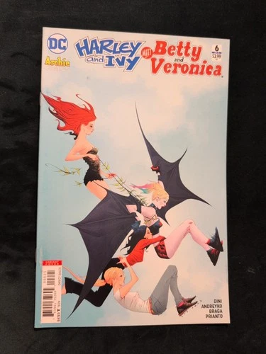 HARLEY AND IVY MEET BETTY AND VERONICA #6 JAE LEE HARLEY QUINN POISON VARIANT 1