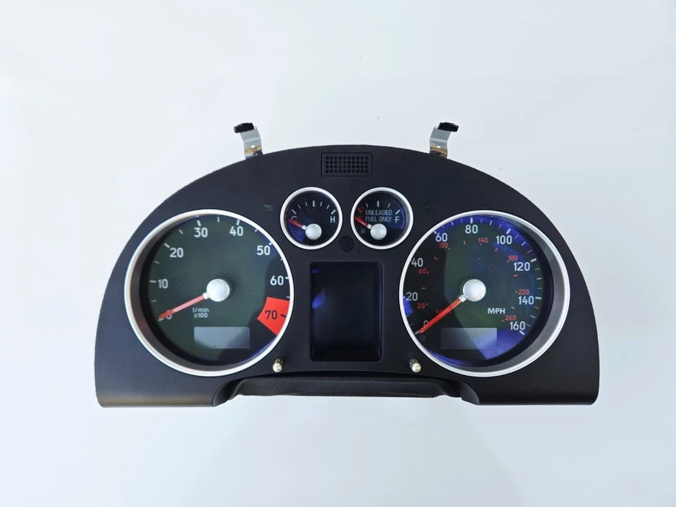 Fábrica 2001 Audi TT 6 velocidades M/T instrumento medidor cluster Speedo 8N1920930J - Imagem 4 de 4
