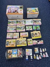 Huge Vintage Sylvanian Families Bundle – Figures, Sets + Spares