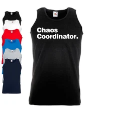 Chaos Coordinator Vest | Funny | Meme | Stag Hen